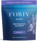 mellö Magnesium Supplement Superblend Powder - Magnesium Glycinate with L-Theanine GABA and 70 Trace Minerals - Supports Sleep Relaxation Balanced Energy - Lavenderberry Flavor 30 Servings