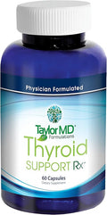 Thyroid Supplement Rx – Natural Blend of Iodine Tyrosine Schisandra Coleus Forskohli Ashwagandha and More – Best Mix of Thyroid Metabolism - Physician Formulated &amp Clinically Tested – Guarante