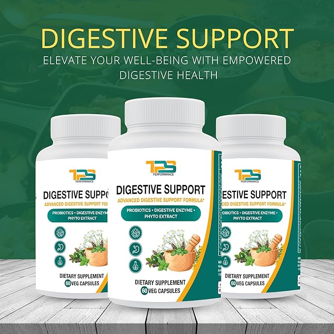 Digestive Support Capsules | Advance Digestive Supports Formula with Probiotics Digestive Enzyme and Phyto Extract | Gut Health (Pack of 3)