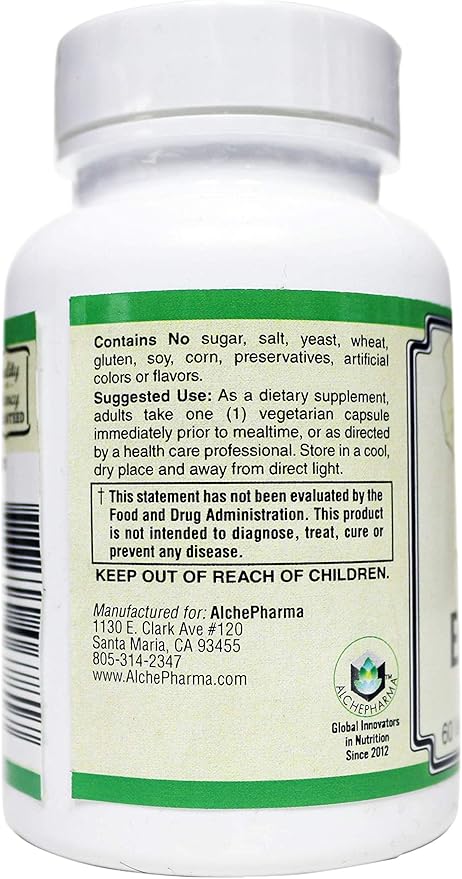 Ultra Veggie Enzymes w/protease enzymes Active at pH Levels of 6.0 4.5 and 3.0 (Patented nzimes™)