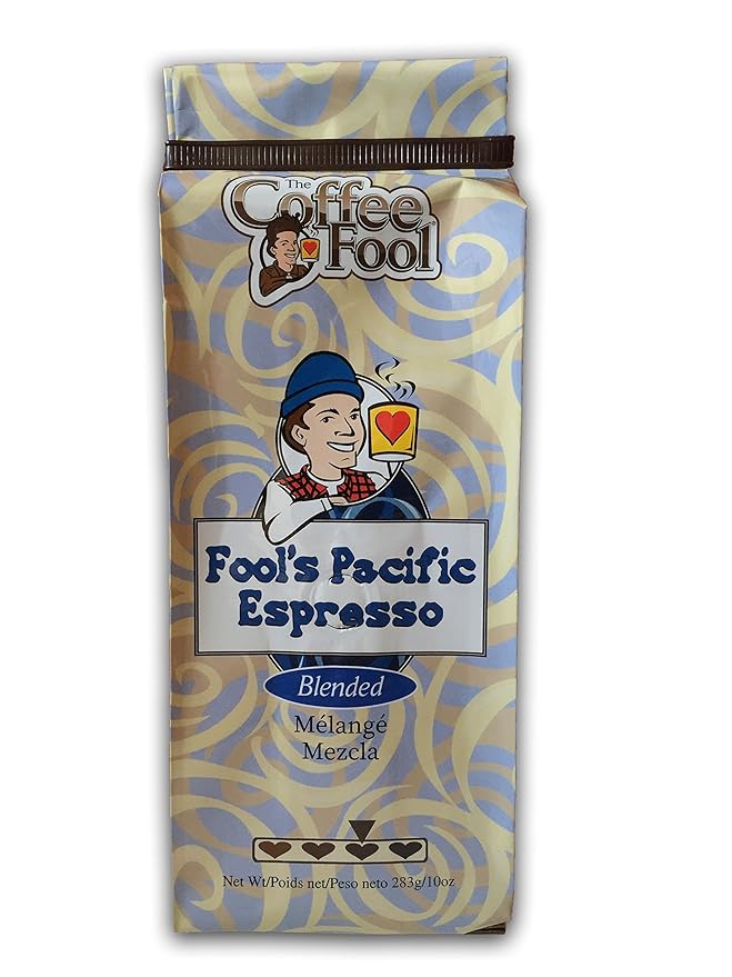 Coffee Fool's Decaf Pacific Espresso (Coarse Grind)