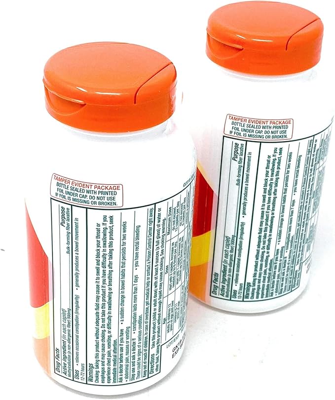 Citrucel Fiber Therapy 240 Fiber Caplets (2 Pack)