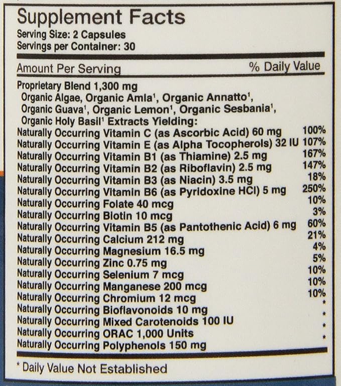 Innate Choice Vita Sufficiency 60 vegetarian capsules
