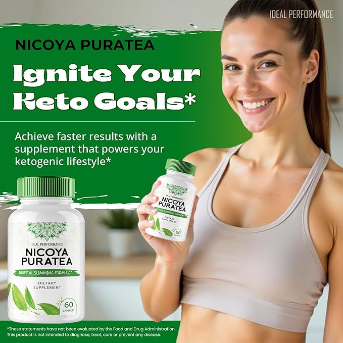 Nicoya Puratea Keto Capsules Nicoya Puratea Advanced Formula Pills - Maximum Strength NicoyaPuratea All Natural Keto Pills Nicoya Puratea Capsules Nicoya Puratea Pills Reviews (3 Pack)
