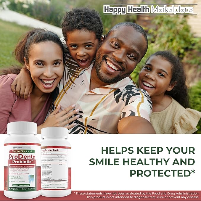 ProDenta Probiotic - Our Best Dental Mouth Probiotics for Bad Breath Teeth &amp Gum Health - Experience Great Oral Health Oral Probiotics Best Super Teeth Probiotic Prodentim Advanced Oral Probioti