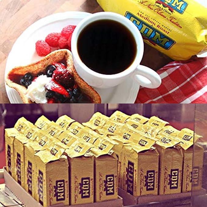 CDM Ground Coffee &amp Chicory Regular Grind 13oz Bag (Pack of 12)
