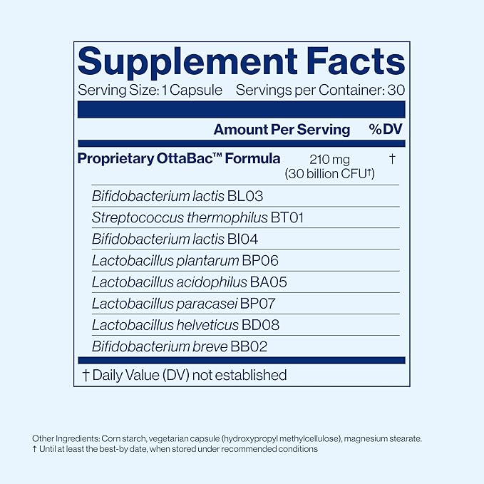 VSL4® Gut Daily Probiotics for Gut Health - 30B CFUs Multi-Strain Digestive Support for Women &amp Men Promotes Gut Balance &amp Regularity Potent Shelf-Stable Probiotic Supplement 2 Pack (60 C