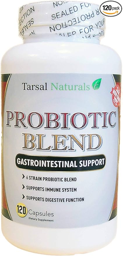 Probiotic Blend Gastrointestinal Support 120 Caps.Provide a Balance of Beneficial Bacteria. Also Probiotic Blend can Help Assist in maintaining Healthy intestinal Flora. Support Strengthen The Bodies