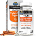 Garden of Life Dr. Formulated Multi+ Metabolism Support - Fermented Liposomal Multivitamin + Chromax Capsimax Berberine &amp Probiotics - 30 Capsules