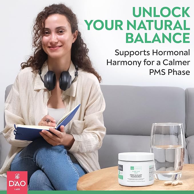 D’AO Labs Free &amp Easy Wanderer - Xiao Yao San - Herbal Capsules. 100 Herbal Capsules