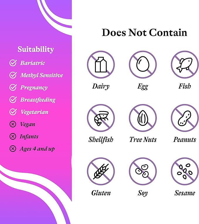 Seeking Health Prenatal Essentials MF - Brain Development &amp Methylation Support - Methyl-Free Vegetarian Capsules with Selenium Vitamin B6 Zinc &amp Vitamin B12-60 Capsules