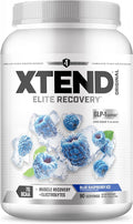 Xtend Original BCAA Powder 7g BCAAs and 2.5g L-Glutamine for Muscle Recovery Hydration and Lean Muscle Sugar Free Intra and Post Workout Drink with Electrolytes Blue Raspberry Ice 90 Servings