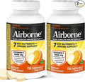 Airborne 1000mg Vitamin C + Zinc Immune Support Supplement Chewable Tablets Citrus Flavor with Powerful Antioxidants Vitamins A C &amp E 116 Chewable Tablets (2 Pack)