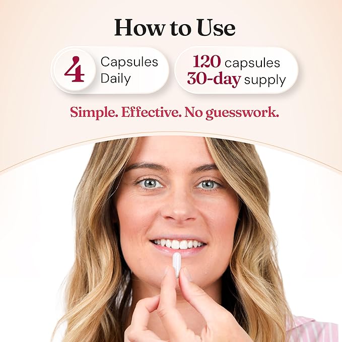 Nourished 40:1 Myo-inositol &amp D-Chiro Inositol Supplement for Women with Fertility Skin Health or Menstrual Cycle Symptoms - Hormone Balance for Women - 720 Capsules