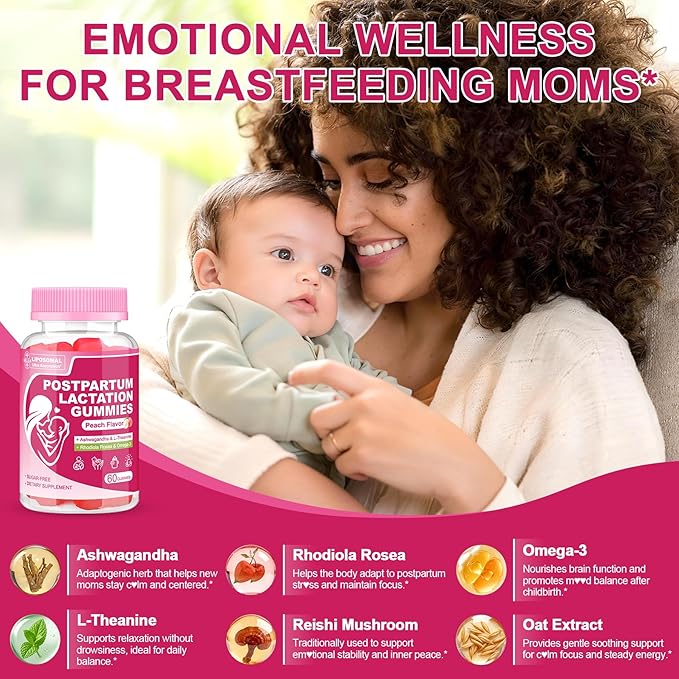 Liposomal Lactation Supplement Gummies for Nursing Moms Beef Organ Supplement for Women Bundle | Lactation Support Gummies &amp Grass Fed Beef Liver Kidney Uterus Ovary Capsules