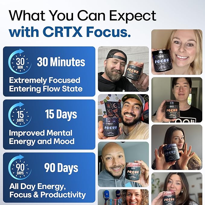 Nootropic Strongest Focus Supplement - Clinically Backed Ingredients Made in USA - Scientifically Backed Doses - Supplement for Brain Fog - AlphaGPC Lions Mane Rhodiola and More 10:1 90 Capsules