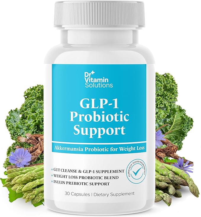 DR VITAMIN SOLUTIONS Thermogenic Fat Burner and GLP-1 Probiotic Appetite Suppressant 90 Capsules