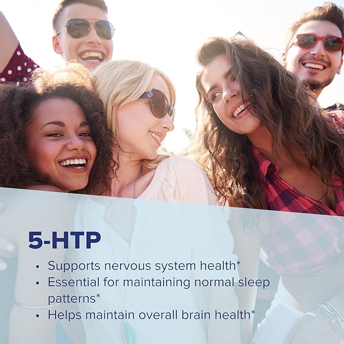 Superior Source 5-HTP 75 mg - Natural Supplement Aids Restful Sleep &amp Neurotransmitter Functions - Brain Health &amp Function Support - 5-Hydroxytryptophan Supplement - 60 Instant Dissolve Tablet