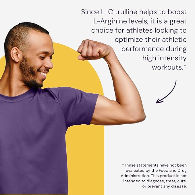 Healthy Origins - L-Citrulline (American-Made Non-GMO Gluten Free Athletic Support) 10.6 Ounce