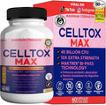 CellTox Max Probiotic Supplement Maximum Strength 40 Billion CFU 60 Capsules 30-Day Supply (1)