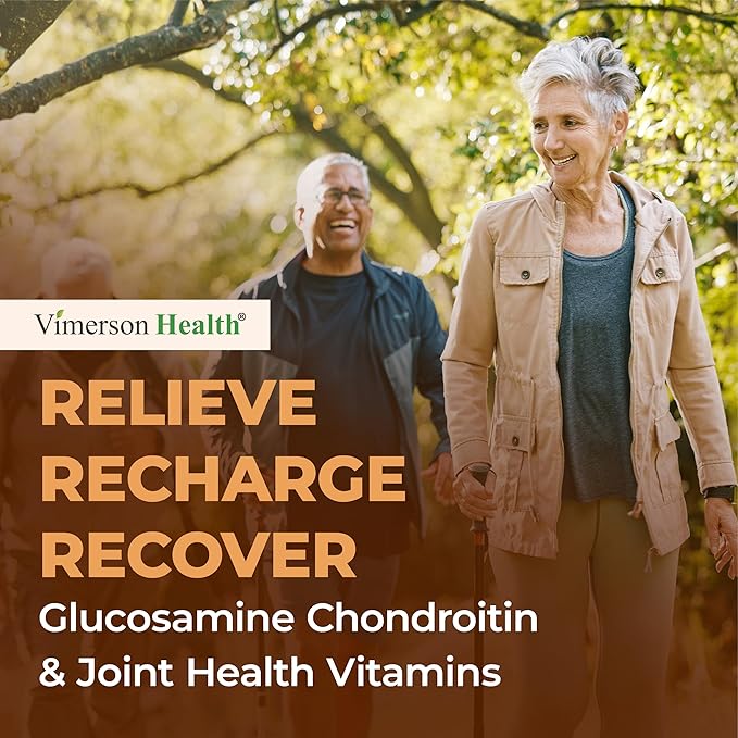 Glucosamine Chondroitin MSM Supplement – Advanced Joint Supplements for Men and Women w/Glucosamine Sulfate 1000mg Chondroitin Sulfate &amp MSM Vitamin B12 and More for Joint Health – FSA Eligible