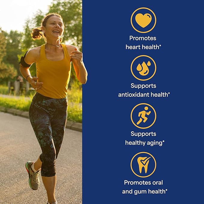 Puritan's Pride Coenzyme CoQ10 100mg Dietary Supplement for Heart Health Blood Pressure Oral Gum Health and Healthy Aging Support 240 Rapid Release Softgels 2-Pack
