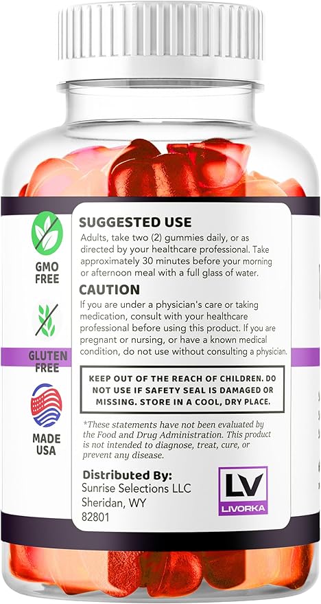 (3 Pack) VitaRenew Gummies - Original VitaRenew Advanced 1050MG Formula - Maximum Strength Supplement Gummy Official Formula Vita Renew All Natural Overall Wellness Support 180 Gummies for 3 Months