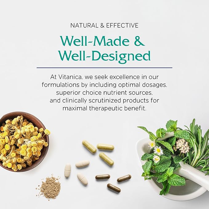 Vitanica Women's Symmetry High Potency Daily Multivitamin Vegan/Vegetarian 180 Capsules