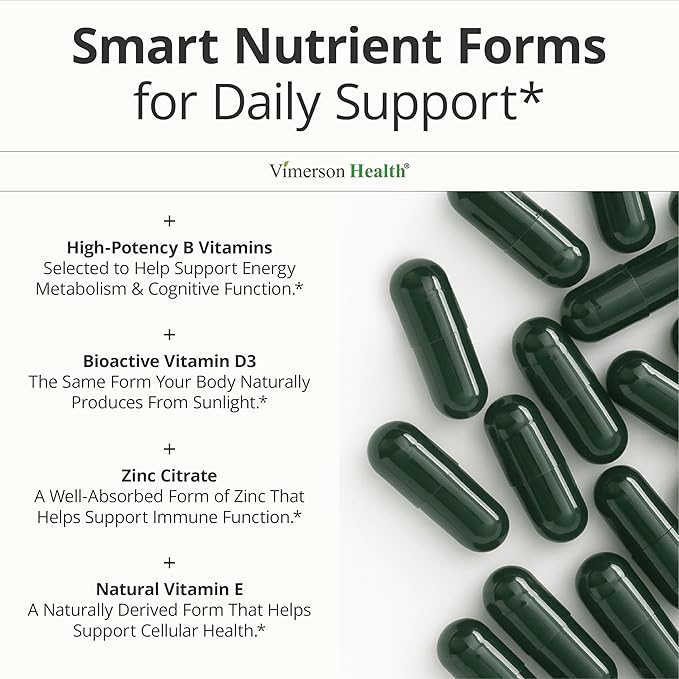 Multivitamin for Women with Vitamins and Minerals for Energy Focus and Immune Health – Premium Daily Womens Multivitamins &amp Multiminerals – 60 Liquid Capsules