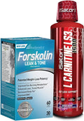 iSatori L-Carnitine LS3 Mixed Berry 1500mg (32 Servings) &amp BioGenetic Labs Forskolin Lean &amp Tone