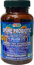 Spore Probiotic 10 Billion CFU - 60 Capsules