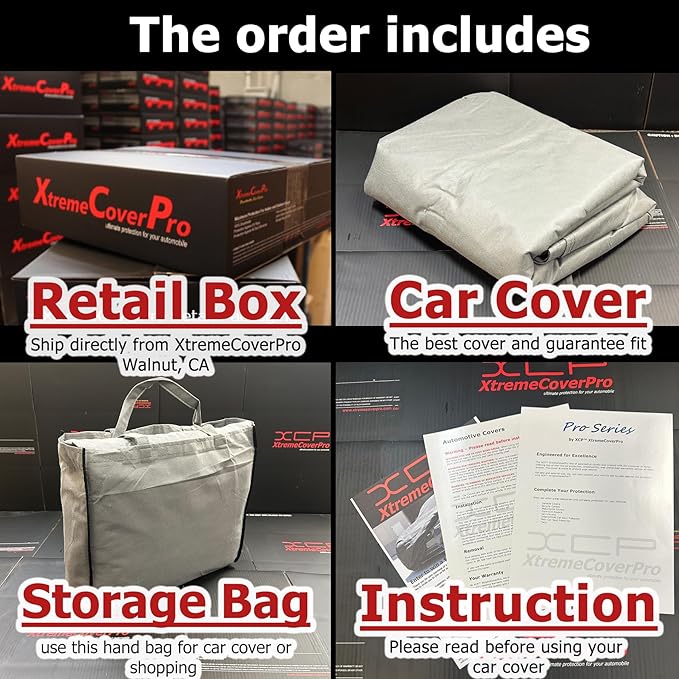 Car Cover fits 2014 2015 2016 2017 2018 2019 2020 Mercedes-Benz CLA250 CLA350 CLA45 XTREMECOVERPRO PRO Series Grey