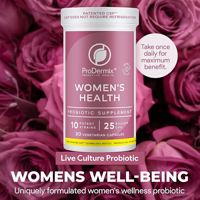 Probiotics for Women Vaginal Probiotic Promotes PH Balance UT Health 25 Billion CFU Once Daily Womens Supplement Kosher 30 Capsules (30 Capsules)