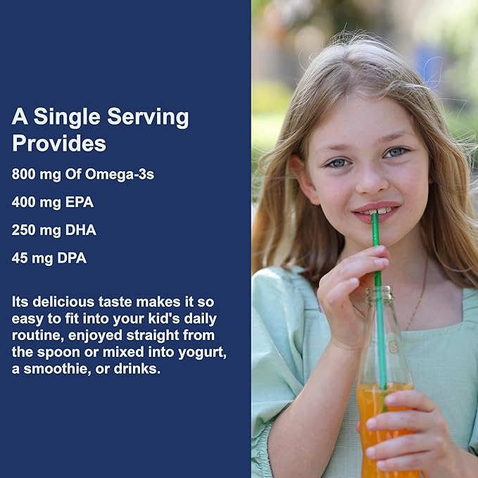 Carlson - Kid's The Very Finest Fish Oil 800 mg Omega-3s Norwegian Sustainably Sourced Orange 200 mL