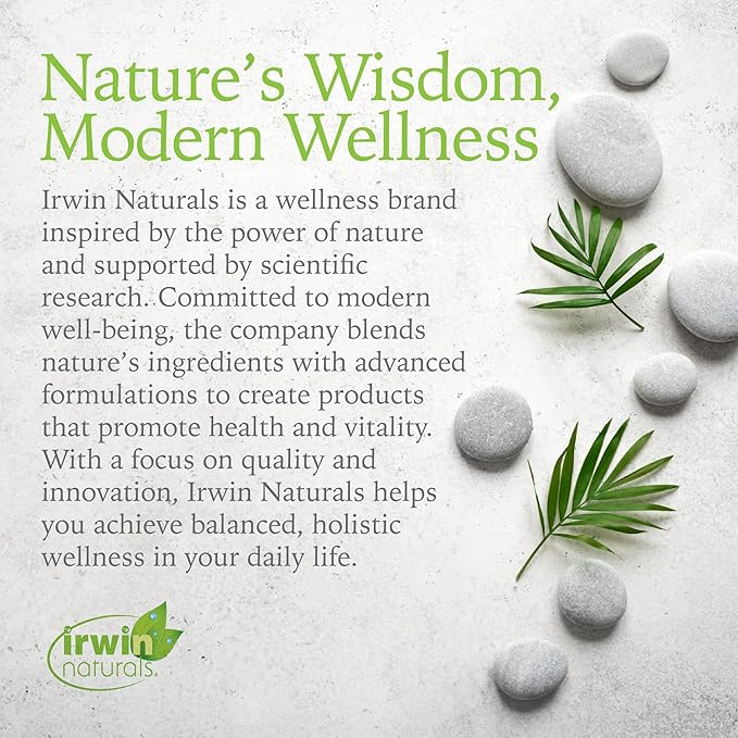 Irwin Naturals Biotin-6000 - Supports Strength &amp Protection for Hair &amp Nails with Avocado Oil Coconut Oil Lutein &amp Zeaxanthin - 60 Liquid Softgels