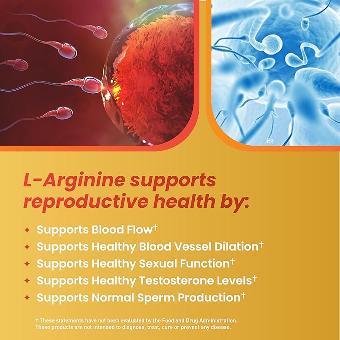 Motility Max – Supports Sperm Motility &amp Reproductive Health Promotes Healthy Blood Flow Libido &amp Testosterone Levels Antioxidant Formula with L-Arginine L-Carnitine &amp Essential Nutrient