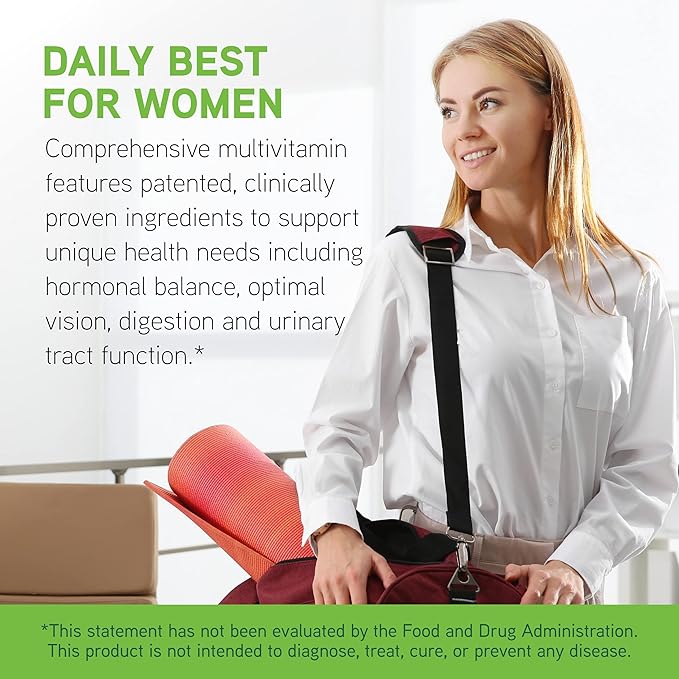DAVINCI Labs - Daily Best Women - A Dietary Supplement with Vitamin B6 Vitamin B12 Vitamin C Vitamin K2 and More - Vegetarian Gluten-Free - 90 Capsules