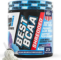 BPI Sports Best BCAA Shredded - Caffeine Free Thermogenic Recovery Drink Lean Muscle Building BCAA Powder For Women and Men Preworkout BCAAs Amino Acids Drink- Snow Cone - 25 Servings