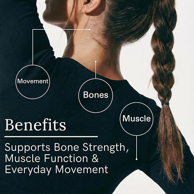 ZAB Algae Calcium Supplement with Vitamin D3 &amp K2 MK7 Magnesium Calcium Complex for Daily Bone Health Support &amp Strength 90 Capsules 45-Day Supply