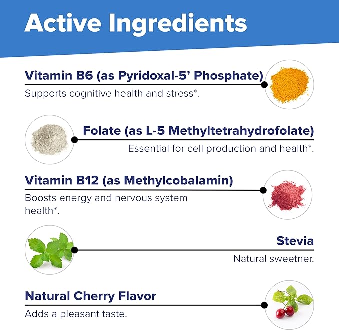 Superior Source No Shot Vitamin B-12 Methylcobalamin 1000 mcg B-6 &amp Methylfolate 1000 mcg - Supports Energy Brain and Heart Health - Bariatric Friendly - 60 Sublingual Dissolving Tablets