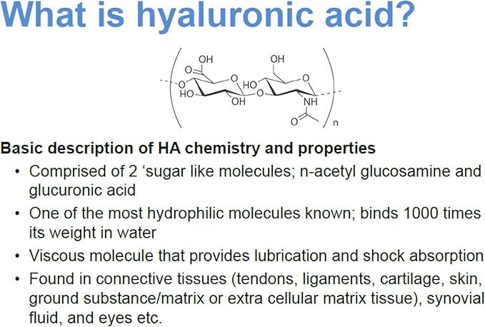 Hyalogic Synthovial Seven Hyaluronic Acid Liquid &amp Resveratrol Capsules - HA Joint Support - Vegan - 1 oz