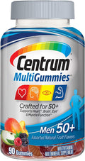 Centrum MultiGummies Gummy Multivitamin For Women 50 Plus With Vitamin D3 B6 And B12 Multivitamin/Multimineral Supplement - 90 Count