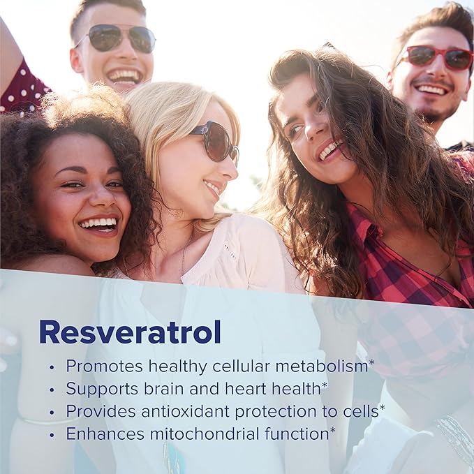 Superior Source Resveratrol 100 mg - Dietary Supplement for Healthy Aging - Supports Brain &amp Heart Health - Non-GMO &amp Gluten-Free - 60 MicroLingual Instant-Dissolve Tablets