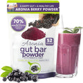 Aronia Powder | Aronia Berry Powder from Black Chokeberry Plant | 52 Servings | Supports Digestion and Gut Health | Made with Organic Aronia Berries | Black Chokeberry Supplement