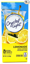 Crystal Light Lemonade Drink Mix 12-Quart Box (Pack of 18)