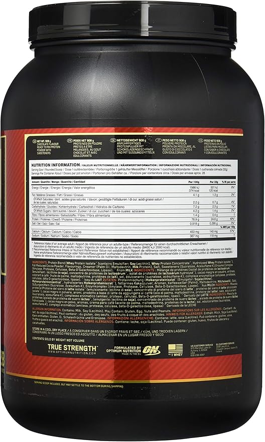Optimum Nutrition Gold Standard 100% Whey Extreme Milk Chocolate - 2 lbs