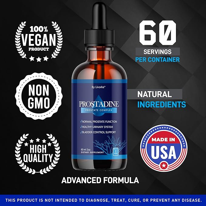 (3 Pack) Prostadine Drops - Official Drop Formula Prostadine for Men Prostadine Reviews Prostadine Supplement Prostadine Natural Liquid Support Prostadine Drop Formula 3 Bottles for 3 Months