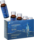 FINE JAPAN Fucoidan Plus Drink – Premium Brown Seaweed Supplement with Seaweed Extract Agaricus Mushroom &amp Coix Seed – 10 Bottles (50ml Each)
