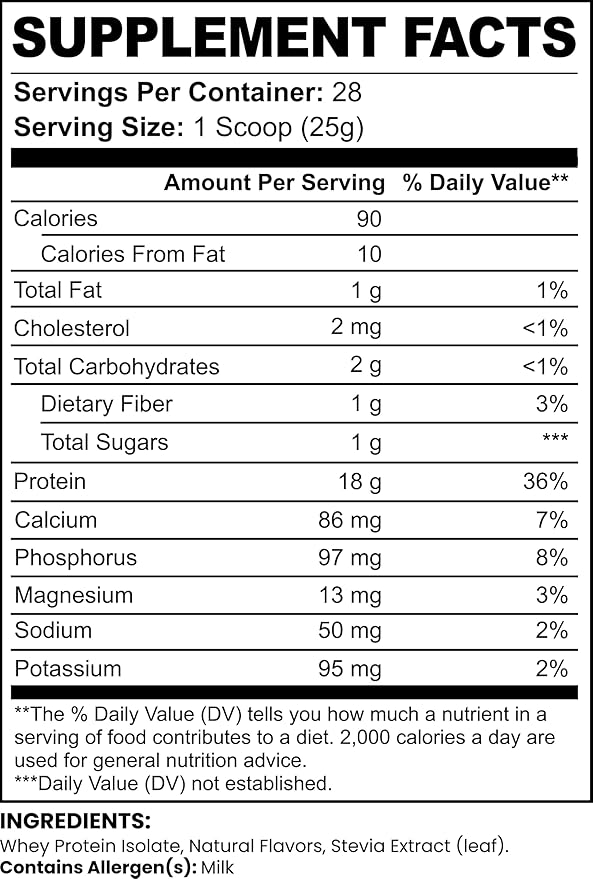 Provara - CH Pure3 100% Whey Protein Isolate | 24.7 oz