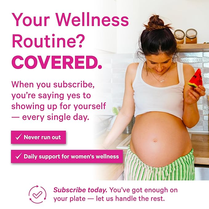 Pink Stork Folate: Methyl Folate - MTHFR Acid Natural Form of Folic Acid for Pregnancy Formulated for Mom + Baby Women-Owned 60 Capsules (Packaging May Vary)